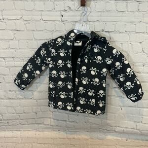 George’s Hat Skull Pattern Toddler Jacket